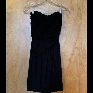 Express back strapless dress